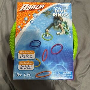 Banzai pool time dive rings 6 dive rings
